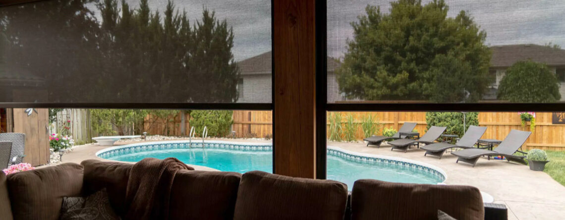 Fort Worth-Dallas motorized retractable screens for insect protection